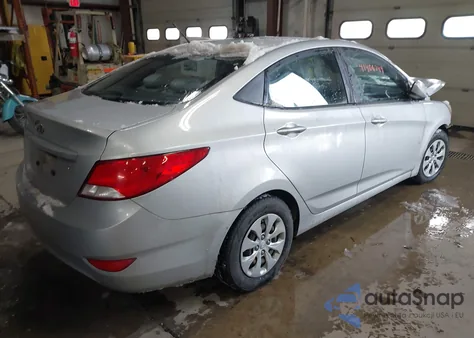 2017 Hyundai Accent Se from USA, damaged, VIN KMHCT4AE6HU187377